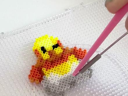 emoji拼豆第三弹~#手工#拼豆 #emoji