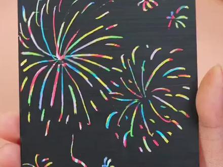 #手工diy #手工制作 一起来做贴纸刮刮乐