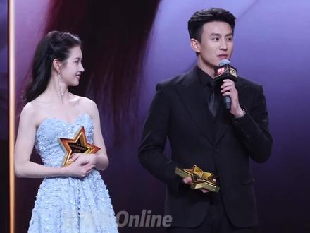 #郭宇欣 #刘萧旭 同台领奖,两人获奖感言都好真诚啊!
