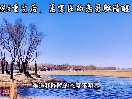 📚最新热门小说《重生后,孟宴臣的恋爱脑清醒了》#同人小说 #你是我的人间烟火 #孟宴臣 #重生