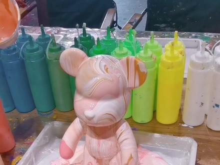 流体暴力熊保姆级教程来喽!
跟着做妥妥的零失败率哦#流体暴力熊 #网红熊 #手工diy #解压 #教程