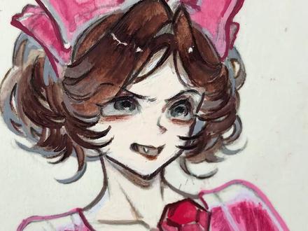 我好像不会用手账笔了!画的大先生的孙女!露露小公主 #疯狂动物城2 #朱迪斯 #蓝果手帐笔 #同人 #手绘