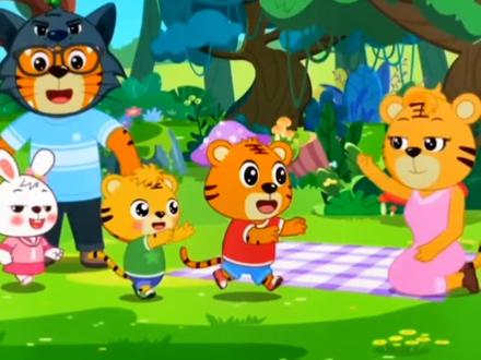 #0到3岁早教儿歌 #儿童启蒙早教益智动画片 #少儿益智动漫推荐 《老狼老狼几点啦》