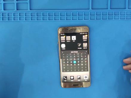 华为mate9pro曲屏更换外屏 冷冻机分离外屏轻松搞定