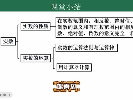 七下数学-第八章-实数-8.3-实数及其简单运算(第2课时) #数学 #寒假 #初中生 #学习 #孩子教育