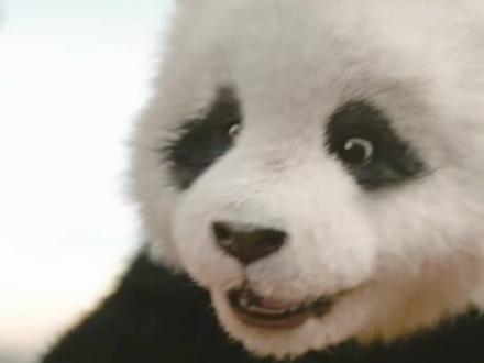 熊猫计划里这个亲亲太有灵魂了!跟真熊猫一模一样!心都萌化了! #熊猫计划是真人版搞笑番#熊猫计划之部落奇遇记