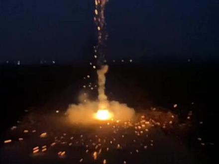 过年燃放烟花,千万要注意安全! #烟花