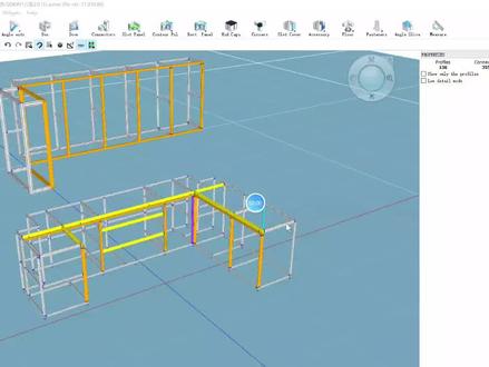 铝型材橱柜图纸做好了,再检查检查就下单,使用maycad现学现画,铝型材橱柜的好处是不用担心变形进水和甲醛,但是要自己动手组装,预计3500-4000全部做完。#铝型材 #寿光装修 #寿光设计师 #装修