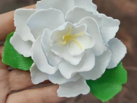 拼豆茉莉花,有眼影的姐妹可以在花心图一些会更好看#拼豆图纸#拼豆茉莉花 #拼豆要用融合豆 #拼豆立体花 #像素图#我染上了拼豆