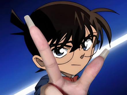 柯南美甲P图教程#柯南美甲 #柯南 #美甲 #美甲p图教程