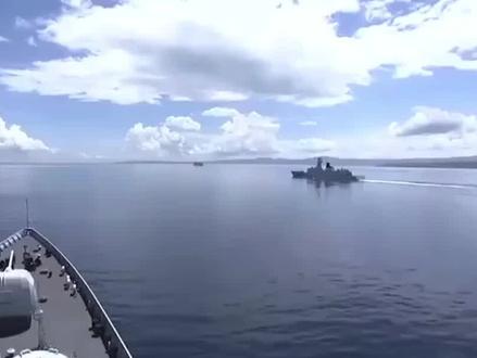 黄海中部连续三天实弹射击