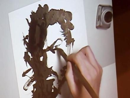 井上雄彦 #漫画 #漫画家#绘画笔记 宫本武藏毛笔签绘