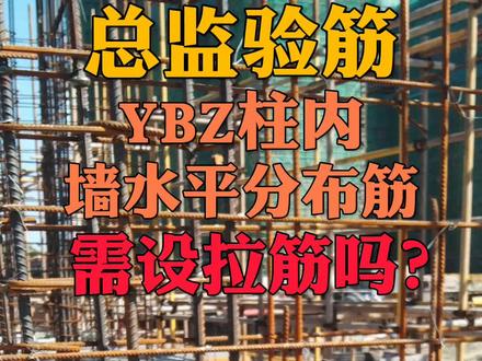 约束边缘柱内墙体水平分布筋需要设拉钩吗#建筑图纸识图 #建筑识图 #工程人 #施工员
