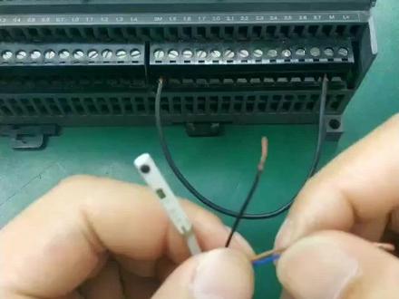 NPN磁性开关接PLC接法#NPN #PLC接线
