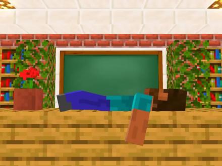 铁傀儡来当模特?小伙伴们一起练素描!下课吃蛋糕? #mc不灭 #我是世界 #有缝剪辑 #水水更健康 #视觉盛宴