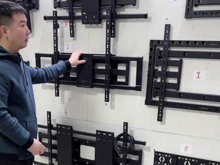 索尼85英寸电视如何做到超薄内墙上墙?#索尼电视 #伸缩旋转电视挂架 #电视挂架 #电视挂架安装