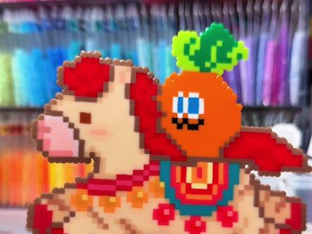 马上有"卜"啦~ 小马摇摇乐图纸和教程是:🍠@是伊伊啦
卜卜灵感来源:@奇妙能力豆🥎🥕
感谢两位老师创意和图纸~
#拼豆 #拼豆图纸 #卜卜 #wmls #拼豆豆