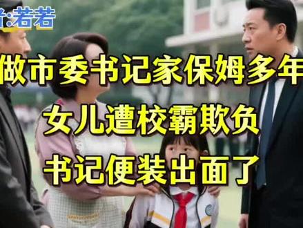 【做市委书记家保姆多年,女儿遭校霸欺负,书记便装出面了