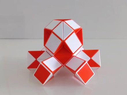 60段魔尺 章鱼 百变魔尺 提高空间想象力 创造力 专注力#60段魔尺 #魔尺变章鱼 #抖音好物年货节 #益智玩具