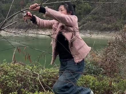 三月桃木#民间手艺分享 #七根七厘米桃木#五彩绳 #桃木