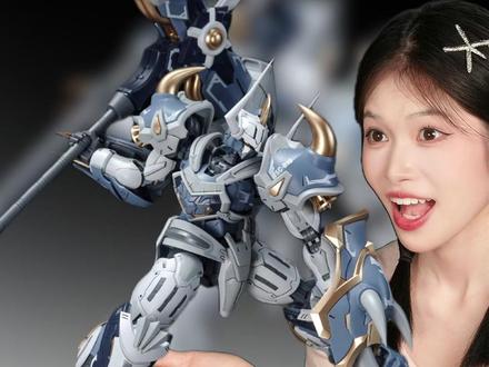 来了来了!狂暴战锤・加拉哈德,正式公布! #沐沐的机甲仓库 #加拉哈德 #SNAA #圆桌骑士团 #拼装模型