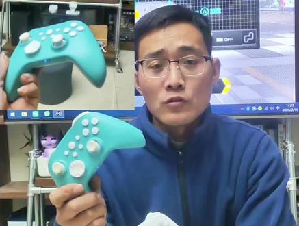 电脑switch模拟器,用山弯q34b,飞智冰原狼4玩马里奥塞车8,体感不能用,无法自动驾驶的看这里。#山弯q34b #体感游戏 #体感手柄 #马里奥塞车 #互动游戏
