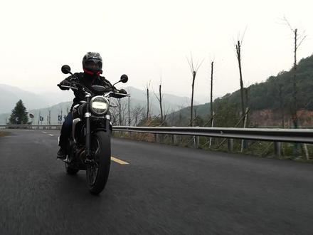 国产单摇臂复古街车,凯越500F攀爬版呆子评测 #机车 #摩托车