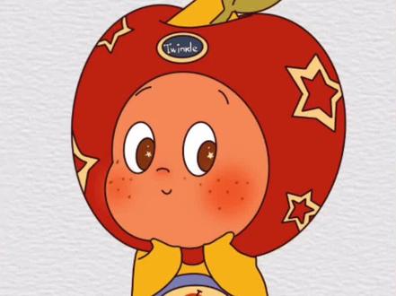 《星星人简笔画》小苹果星星人太可爱了吧😍#星星人 #简笔画 #简笔画教程 #儿童简笔画 #儿童画