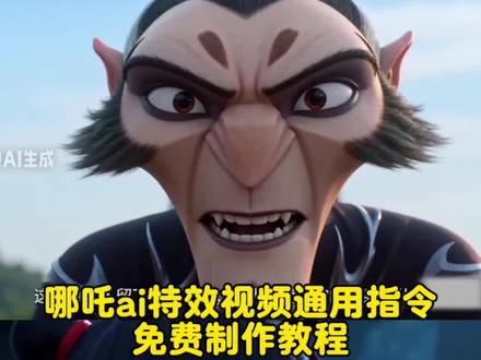 三秒教会你用seedance2.0免费制作哪吒ai特效视频教程 哪吒ai申公豹指令#ai你又偷偷进步了 没有人知道碰他的结果 哪吒 少羽牛逼666指令教程 少羽 少羽牛逼 #AI分身戏精大赛#我的AI分身杀疯了 #seedance #哪吒ai牛逼666 #我的AI分身杀疯了 哪吒ai视频