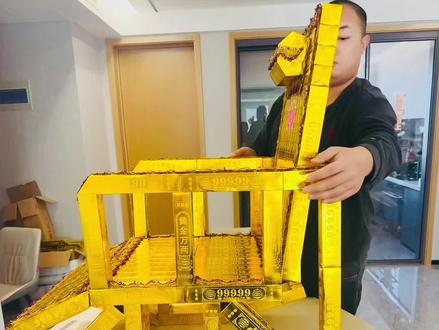 摇摇椅折纸制作教程 #摇摇椅 #纸扎 #手艺人在抖音 #祭祀 #非遗传承 摇摇椅制作教程(一)