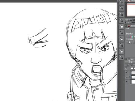 凯比卡卡西难画一点,但好在凯的特征也很明显!#画画 #学画画 #画画教程 #火影忍者 #画画其实很简单