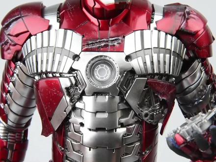 载誉归来?实则满满套路 HOTTOYS HT 再版 合金压铸 钢铁侠 MK5 1/6 开箱评测【模玩脑公】#hottoys钢铁侠 #钢铁侠 #ht钢铁侠