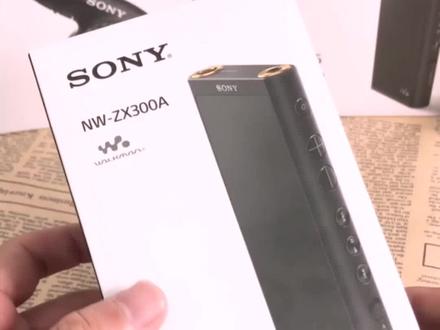 心心念念的小黑砖,索尼的NW-ZX300A,不来了解一下?#看得见的高品质 #索尼 #索尼播放器