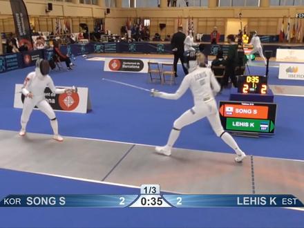 韩国击剑军团研究之“世界一姐”——SONG Sera(宋世拉),能做世界一姐,她证明了小个子也能玩好击剑,但也有破绽!值得学习!@中国国家击剑队 @孙一文🤺 @朱明叶 @余思涵#击剑 #竞技体育 #体育精神 #少年强则国强 #精彩瞬间 #每一个精彩瞬间都值得记录 #是时候展现真正的技术了 #日常训练 #比赛分析 #体育 #运动 #体育生 #中国队加油