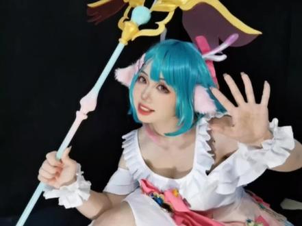 简单录了一下瑶时之祈愿法杖的制作过程,还是第一次做这种大的手作,只能说贫穷催生动手能力#手工diy #瑶瑶公主 #cosplay