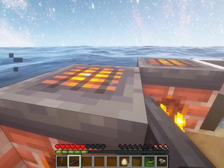我在Minecraft里换上了凉快的衣服
#我的世界