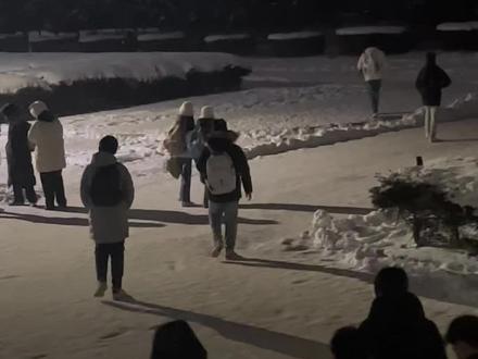 #雪 #校园生活 精准预判每一位🤛