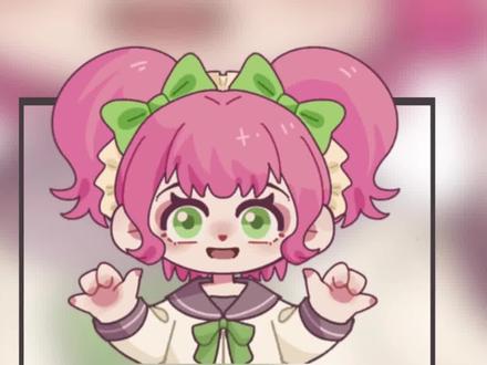 3个新手必须要知道的Q版画头发细节!这次真的学到了#一起学画画 #q版 #绘画教程 #画画🎨 #板绘