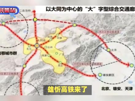 有了雄忻高铁,就不会有大雄高铁???非也非也#大同高铁