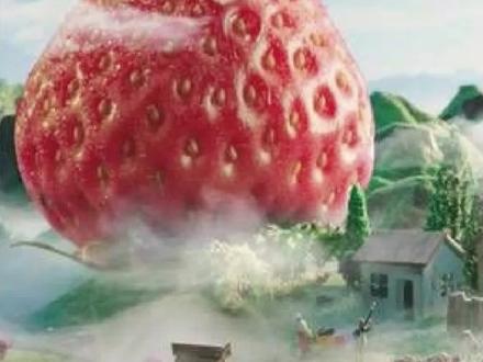 听说安慕希造了一座“莓花源”,只听过桃花源,莓花源是啥!安慕希让草莓变身桃花源记的主角,真的很有戏!#安慕希 #安慕希amx丹东草莓酸奶 #桃花源记 #包装设计