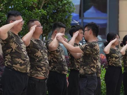 DM道明光学第二期新员工军训#DM道明光学 #青春有很多样子我的青春有迷彩 #军事拓展训练 #军训时光 #国防教育 #企业文化