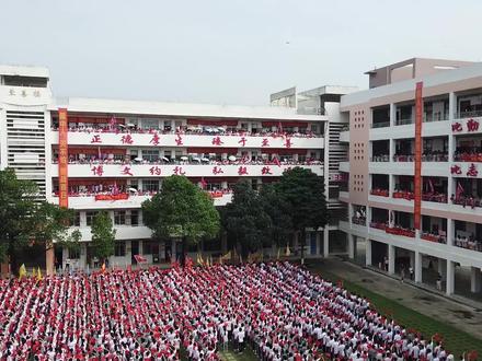 隆安中学喊楼活动!!!#校园生活 高考必胜!! 隆中必胜!!