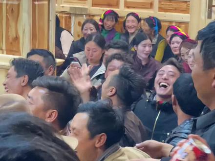 木雅婚礼现场#木雅 #藏文化 #民族特色民族文化 #我看到了日照金山