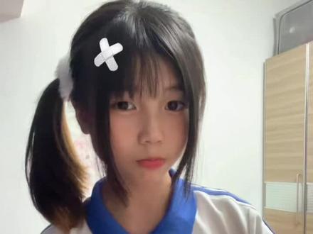 我只是一个可爱的女孩,抱歉!~(≧▽≦)/~#卖萌校服 #校服马尾