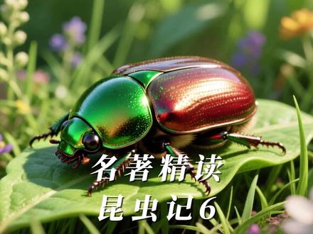 名著精读 昆虫记6 ##儿童动画#动画短片#儿童睡前故事#语文知识分享#名著解读