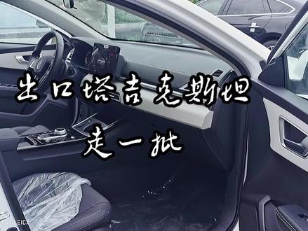 比亚迪出口塔吉克斯坦100台走一批