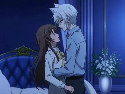 #巴卫奈奈生 #豆包ai #家产99 让豆包用这个指令,帮我生成图片:帮我生成一个视频:人物要与图片上的一致,所有对话说中文,并使用动漫番剧画风, 环境在一个昏暗的房间内,房间的装饰为冷蓝色的梦幻风格,右边的人被左边的人推倒在一张精致的床上,右边的人微微脸红的看着左边的人(这一段给右边的人面部特写),左边的人伸手顺着右边的人的脸庞抚摸,最后用手指轻轻抵在左边的人的嘴唇上说:“我能亲你吗”(这段给右边的人面部特写),右边的人更害羞了,撇过了一点头不敢看左边的人,微微颤声说:“好”,左边的人慢慢亲吻右边的人(闭眼),轻轻抚摸右边的人的脸颊,微笑着说:“最喜欢你了”。保留图中人物画风,模型2.0, 视频尺寸16:9,时长12~20秒,中日双语字幕,角色语音所有对话都使用日语配音。模型2.0,原比例, 时长10s。原比例