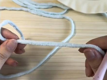华夫饼毛毯视频教程 #手工diy