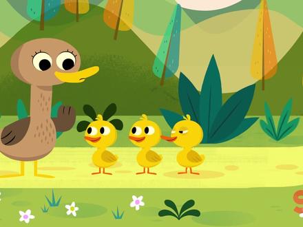 英语儿歌 5只小鸭子 #英文儿歌 #幼儿教育 #幼儿英语启蒙 #亲子教育 #少儿英语 #早教 #趣味英语