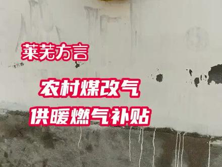 煤改气燃气补贴发放了#莱芜方言#农村生活#感谢抖音 #感谢那些默默给我点赞的人 @DOU+小助手 @抖音小助手